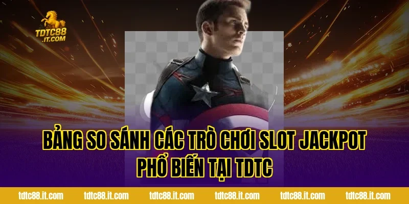 Trò Chơi Slot Jackpot TDTC – Cơ Hội Trúng Thưởng Lớn Nhất 3 Bảng So Sánh Các Trò Chơi Slot Jackpot Phổ Biến Tại TDTC