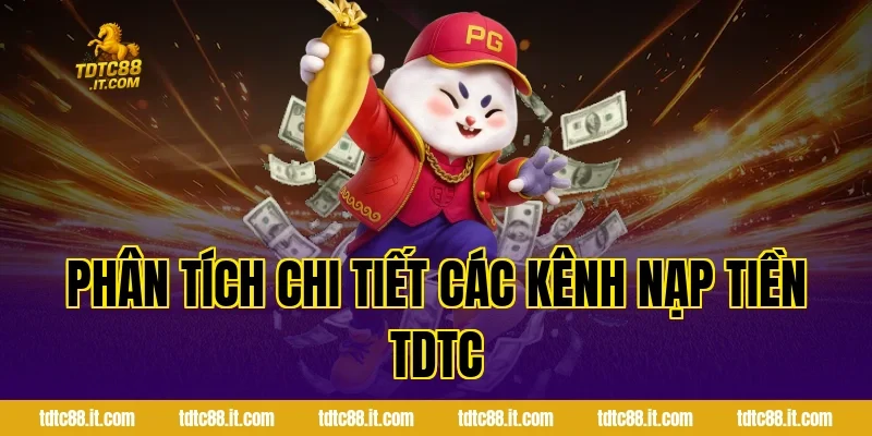 Nạp Tiền TDTC – Hướng Dẫn Thanh Toán & Nhận Khuyến Mãi 2 Phân tích chi tiết các kênh nạp tiền TDTC