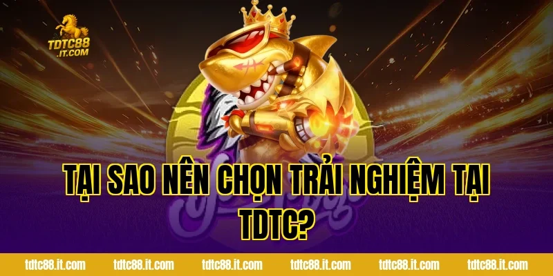Bắn Cá Thần Tài TDTC – Dòng Game Bắn Cá Đổi Thưởng Hot Nhất 5 Tại sao nên chọn trải nghiệm tại TDTC?