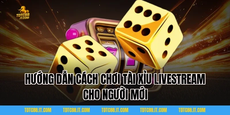Tài Xỉu Livestream TDTC: Siêu Phẩm Trò Chơi Online Thịnh Hành 3 Hướng Dẫn Cách Chơi Tài Xỉu Livestream Cho Người Mới